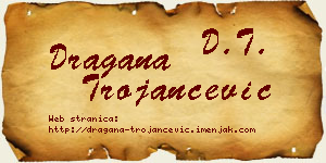 Dragana Trojančević vizit kartica